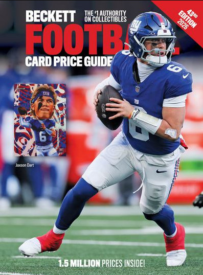 New 2026 Beckett Football Card Annual Price Guide 43rd Edition w/ Jaxson Dart