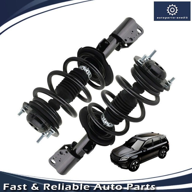 Fit 2007-2012 GMC Acadia Front Complete Strut Springs Assembly Pair Set Kit Fit 2007-2012 GMC Acadia Front Complete Strut Springs Assembly Pair Set Kit