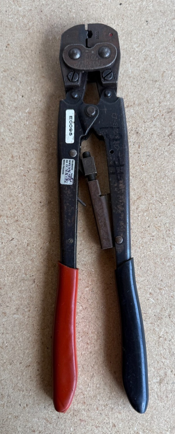 VTG MOLEX ETC RHT 2050 Han Crimper Tool MADE IN USA