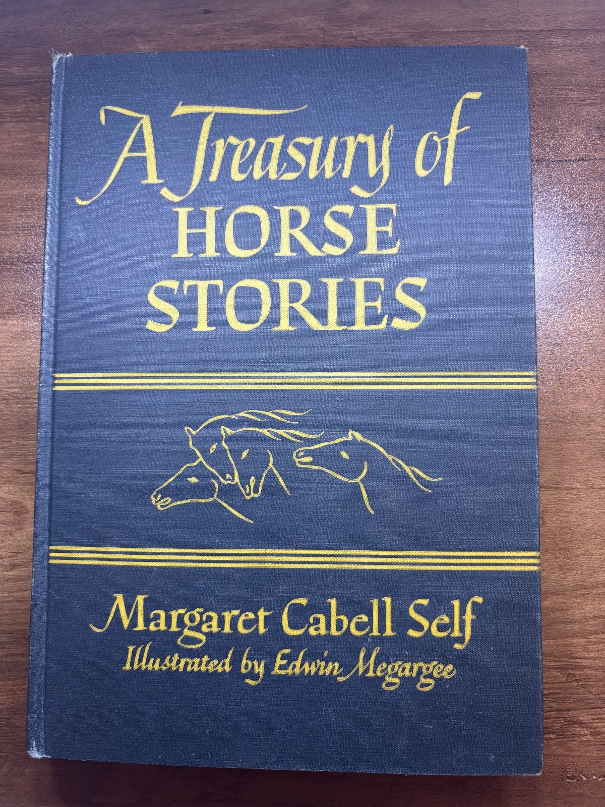 1945 - First Printing, A Treasury of Horse Stories, Margaret Cabell Self