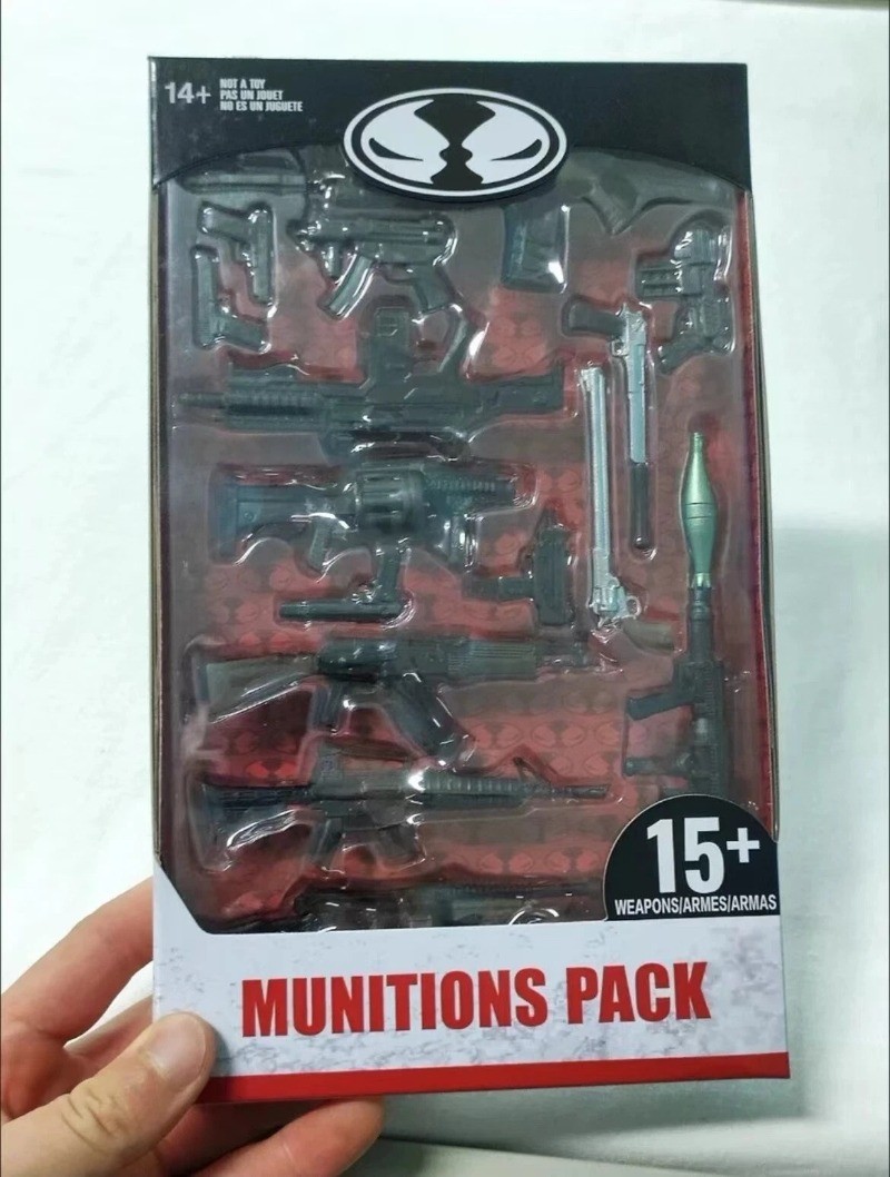 US McFarlane Toys Munitions Pack Weapons Guns For 7 US McFarlane Toys Munitions Pack Weapons Guns For 7