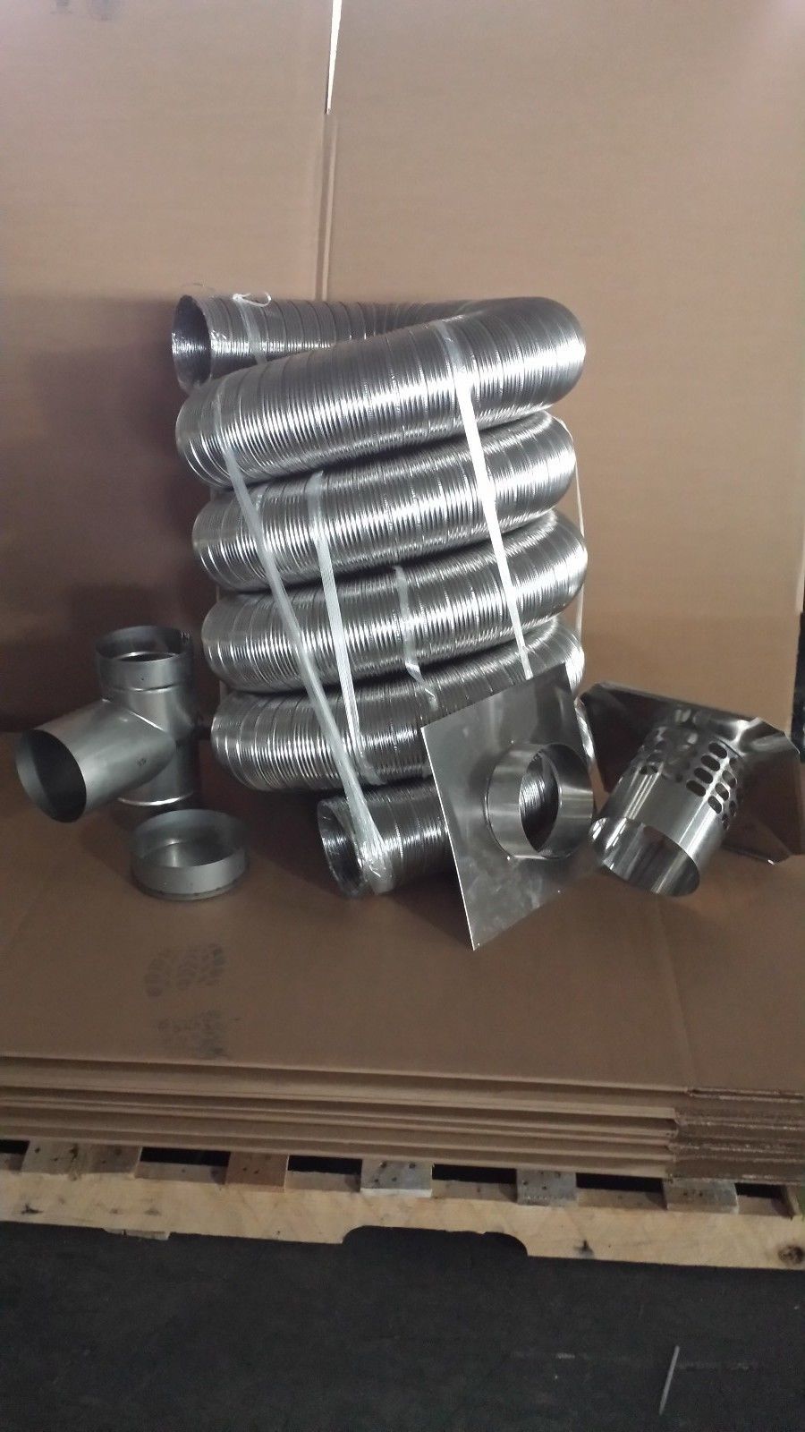  6 Inch X25 Ft Chimney Liner Kit NEW