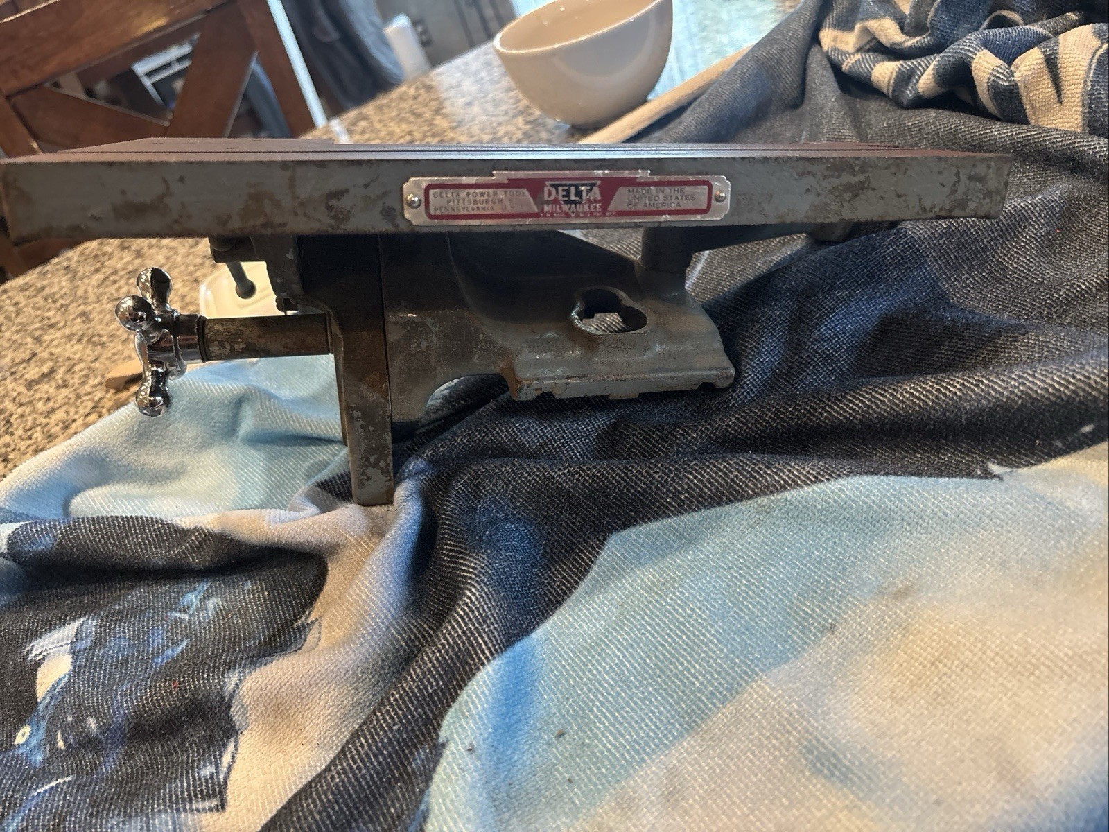 Delta Milwaukee 1940s Cross Slide Vise Table Machinist Drill Press Delta Milwaukee 1940s Cross Slide Vise Table Machinist Drill Press