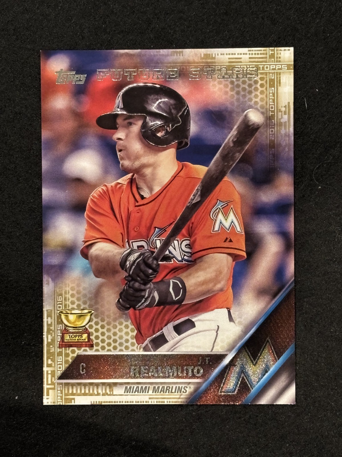 2016 Topps J.T. JT Realmuto Gold /2016 Rookie Gold Cup