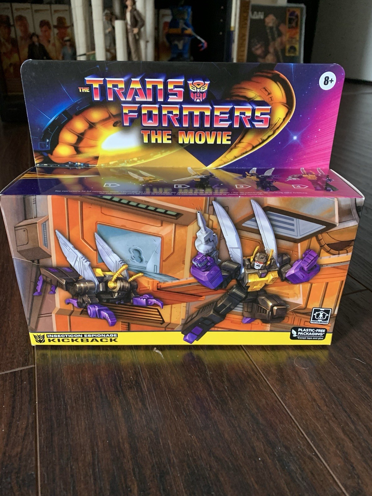 Transformers the Movie Kickback Action Figure 2023 Hasbro Retro 