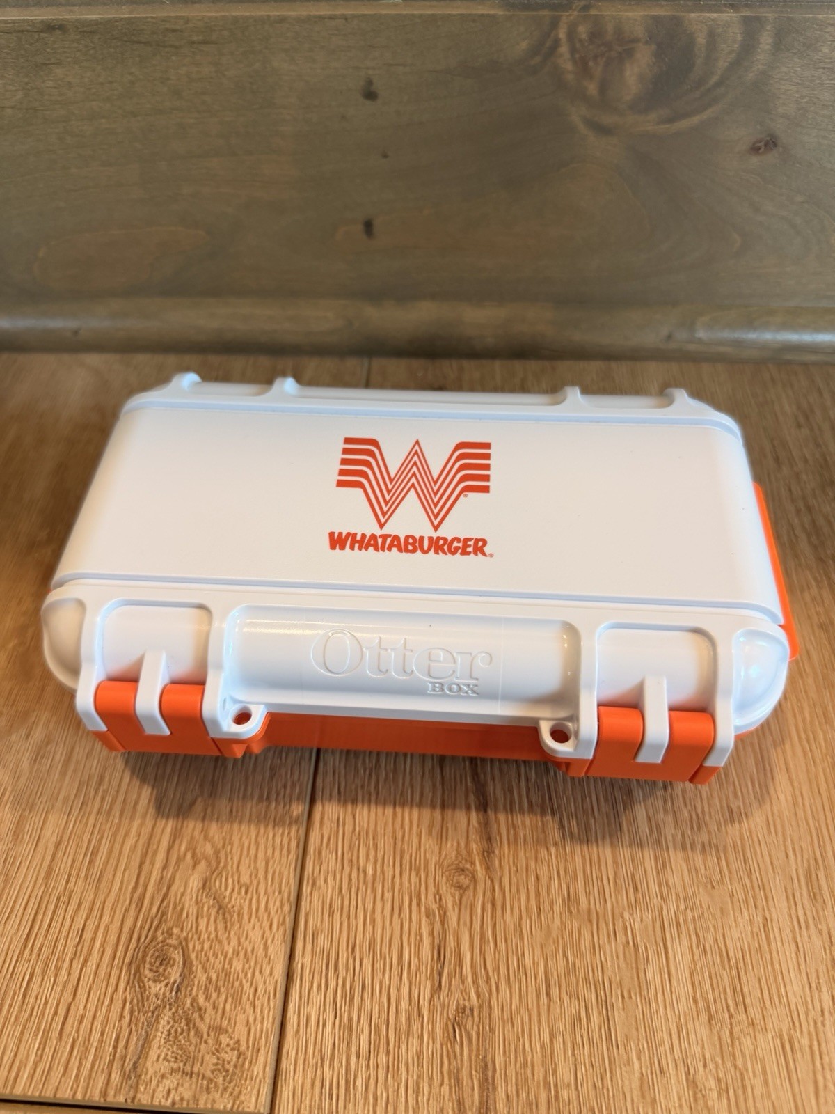 Whataburger x OtterBox Rugged Hard Case–Limited Edition Orange/White–Waterproof