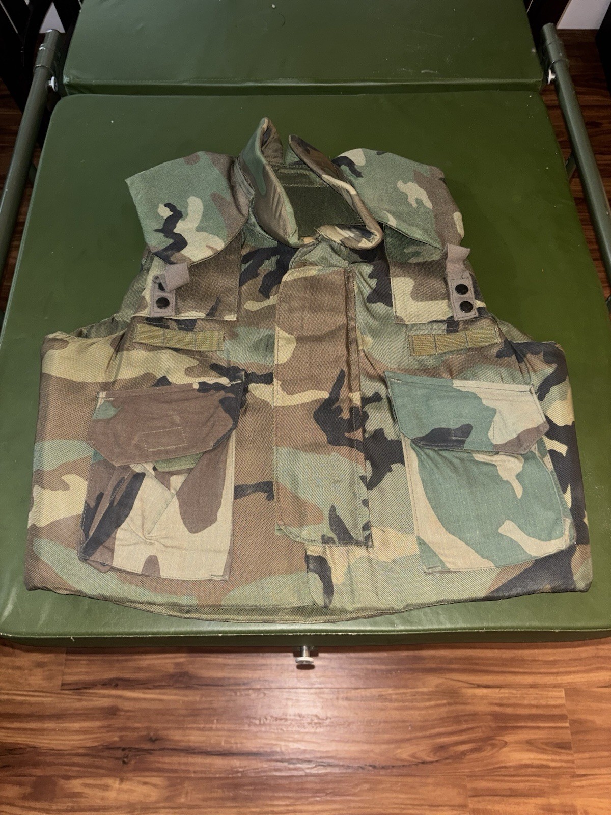 USGI PASGT Flak Vest Woodland Medium – 1984 ⭐️A+ condition  