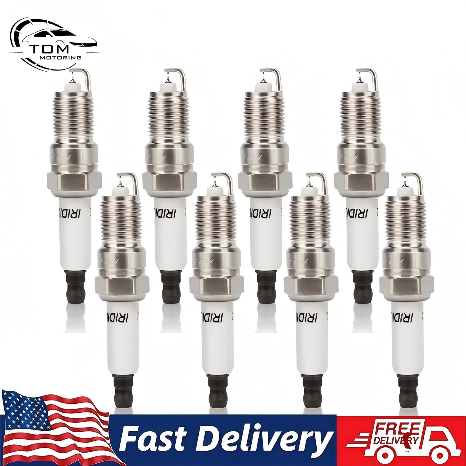 41-962 Double Iridium Spark Plugs 8 Packs for Chevy Silverado Buick Cadillac