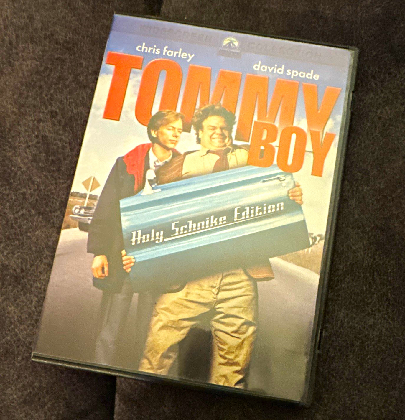 1995 Tommy Boy Holy Schnike Edition DVD PG-13 Comedy Farley Spade Bonus Features 1995 Tommy Boy Holy Schnike Edition DVD PG-13 Comedy Farley Spade Bonus Features