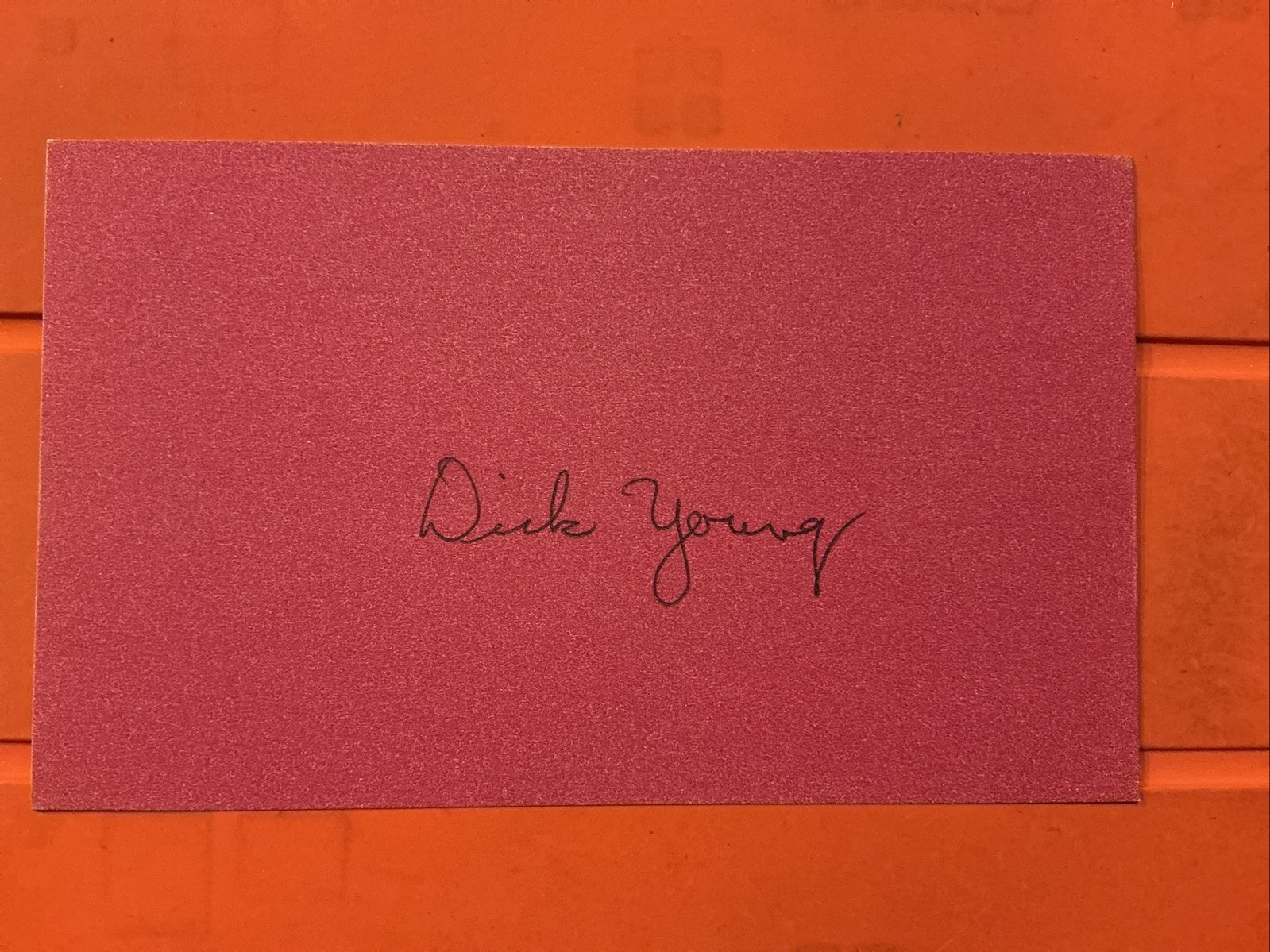 Dick Young 🔥🔥MLB: 1951 Philadelphia Phillies🔥🔥Autograph 🧢 Dick Young 🔥🔥MLB: 1951 Philadelphia Phillies🔥🔥Autograph 🧢