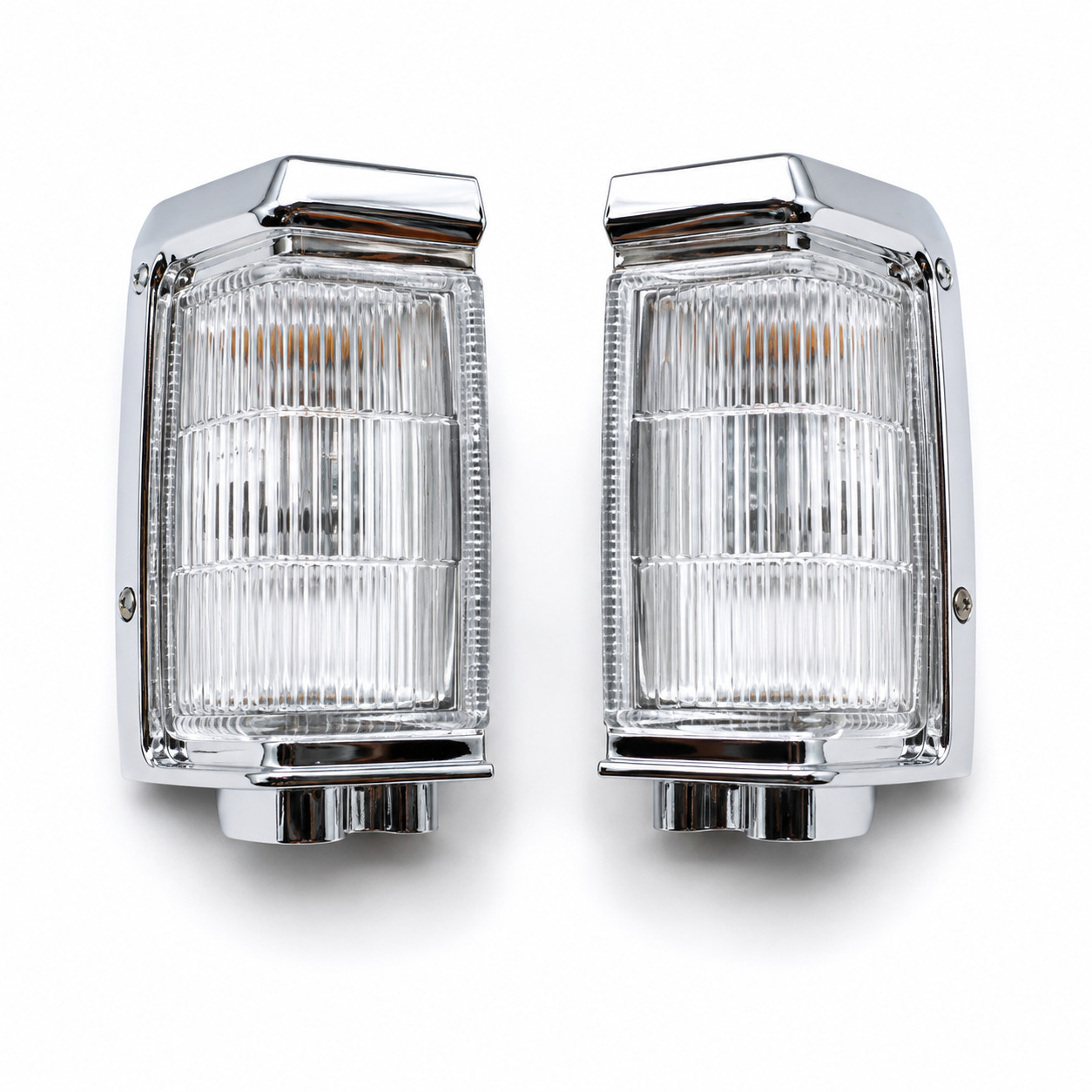 Corner Lamp Light Clear Lens N/Bulbs Pair For Nissan D21 Hardbody Pickup 1990-95 Corner Lamp Light Clear Lens N/Bulbs Pair For Nissan D21 Hardbody Pickup 1990-95