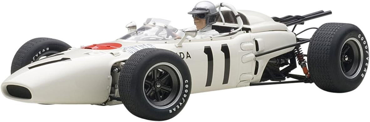 AUTOart 86599 1/18 Honda RA272 F1 1965 #11 Mexico GP Winner (w/Richie Ginther/Dr