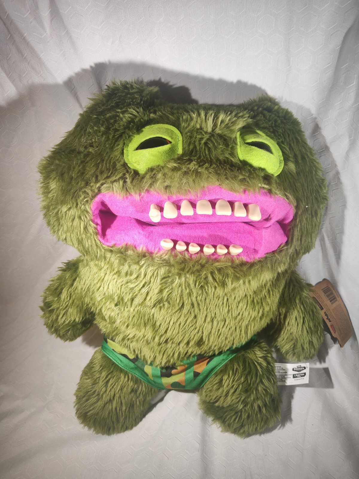 Fuggler Big Bigg Fugg Green Monster With Teeth 18\