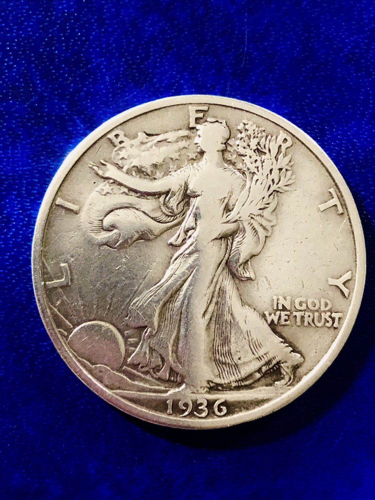 US Silver Coins 1936 Walking Liberty Half Dollar US Silver Coins 1936 Walking Liberty Half Dollar