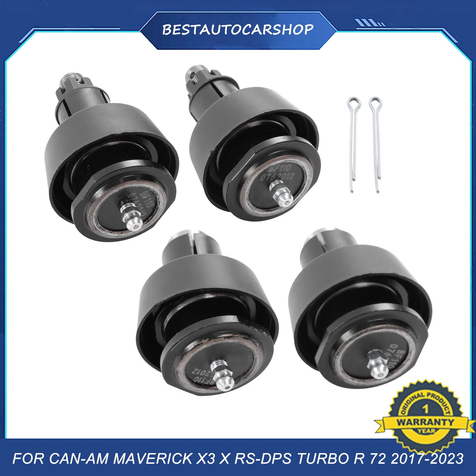 Death Ball Joint Package Fit For Can-Am Maverick X3 KRBJX3-PACK 2017-2023 NEW