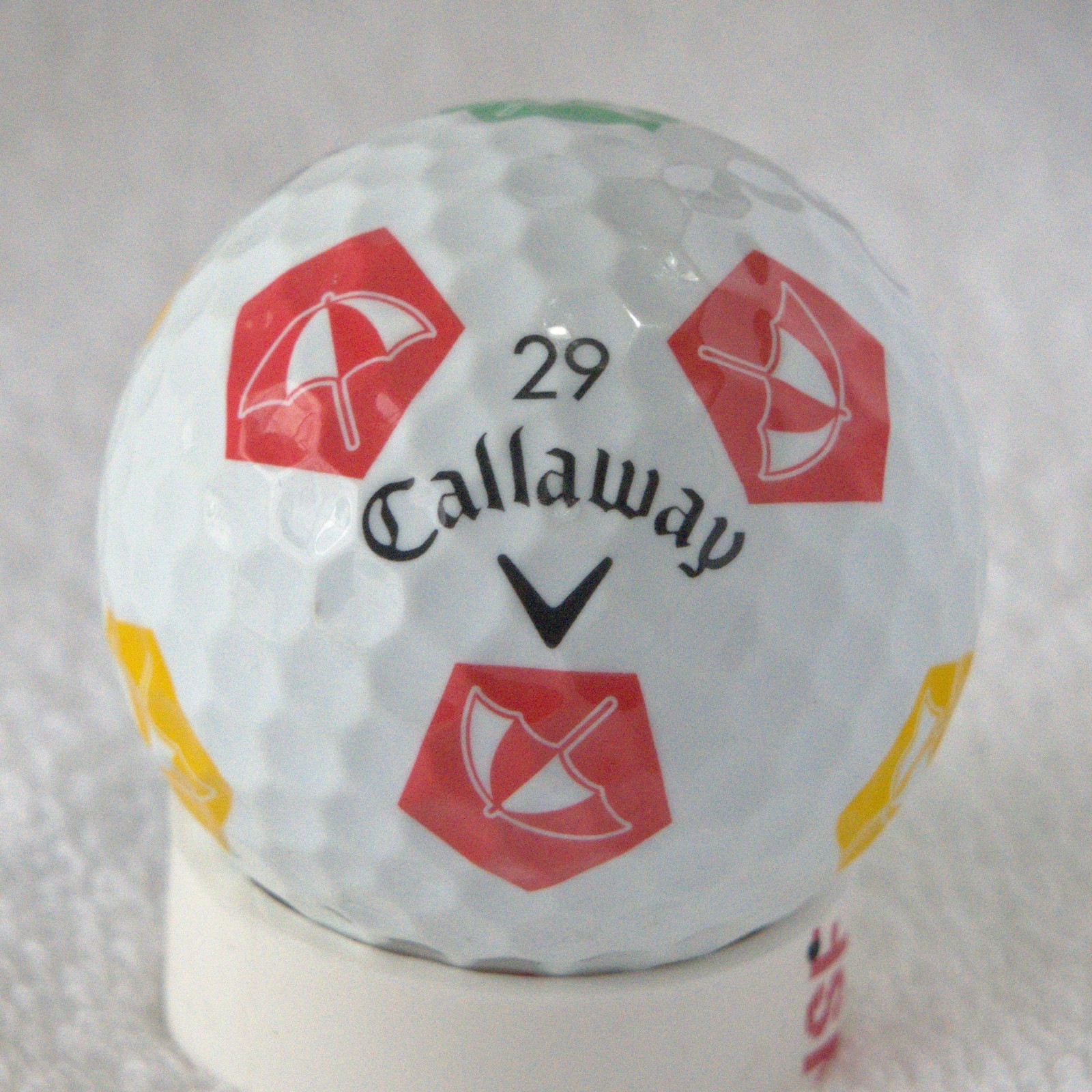 Callaway Chrome Soft Truvis Arnold Palmer Umbrella Golf Ball Limited Edition