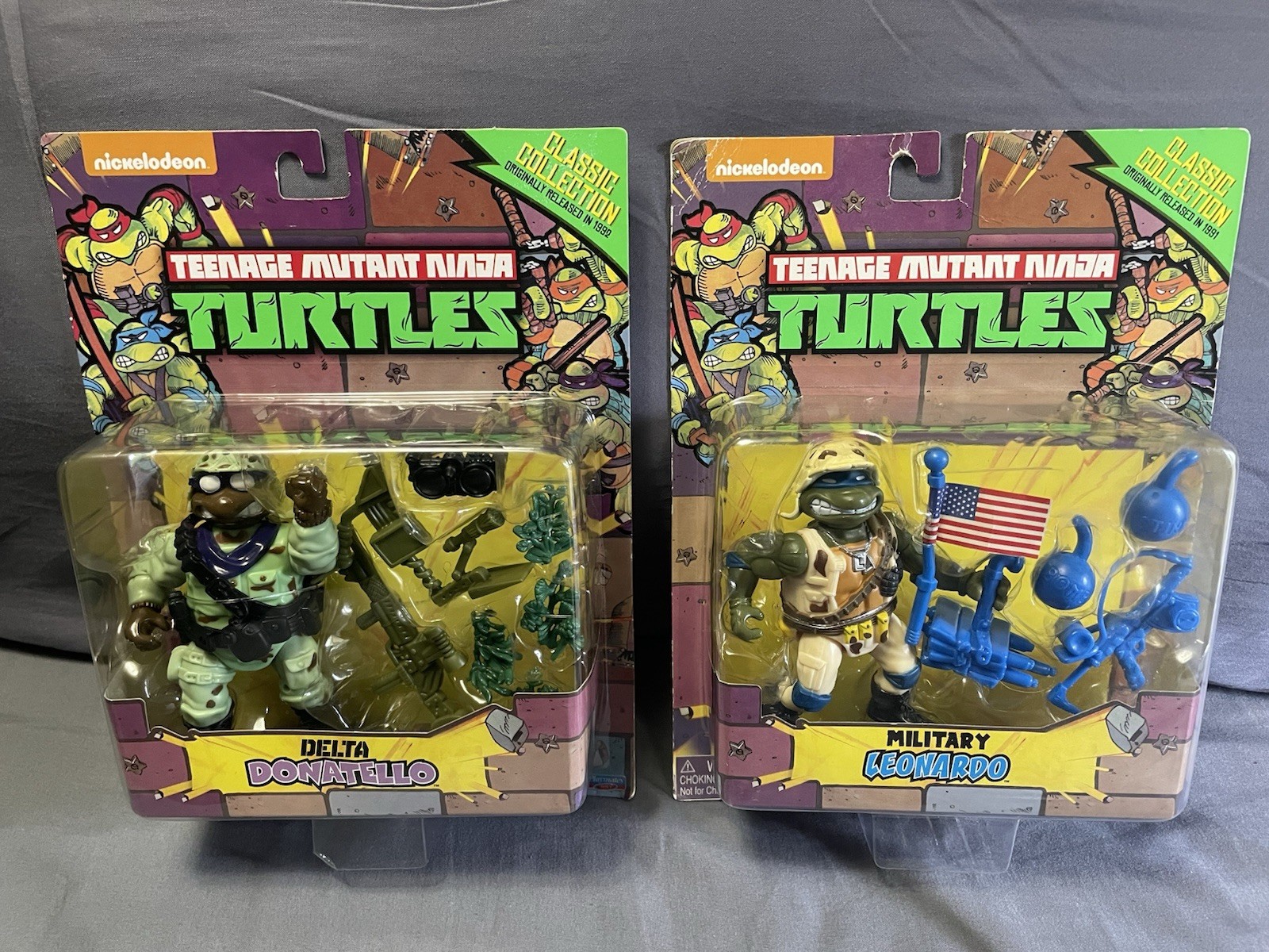NEW 2015/2016 Playmates Military Leonardo & Delta Donatello NEW 2015/2016 Playmates Military Leonardo & Delta Donatello