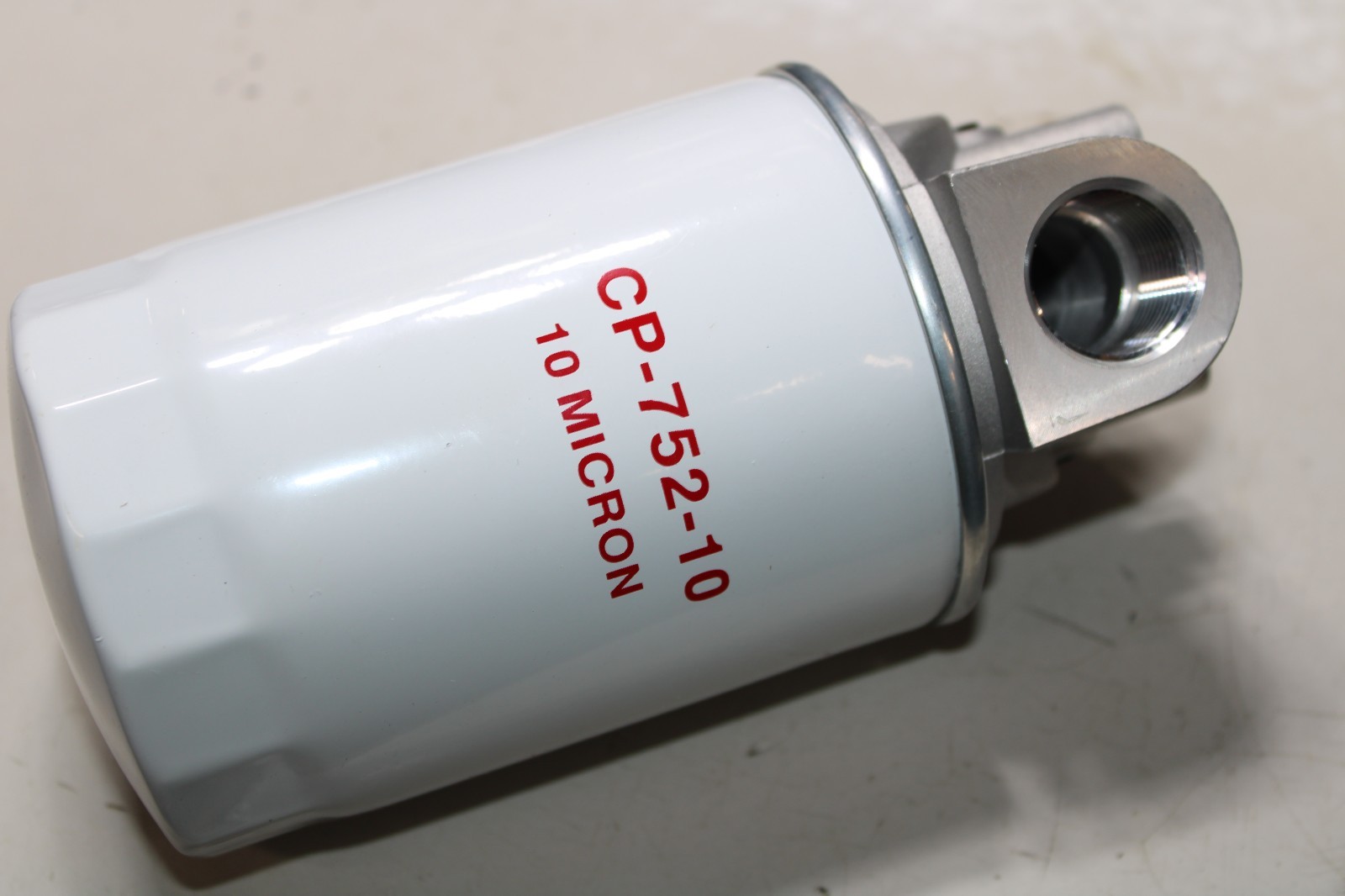 3/4 NPTF 10 Micron Hydraulic Oil Filter Housing 20 GPM 200 PSI CP-752-10 3/4 NPTF 10 Micron Hydraulic Oil Filter Housing 20 GPM 200 PSI CP-752-10