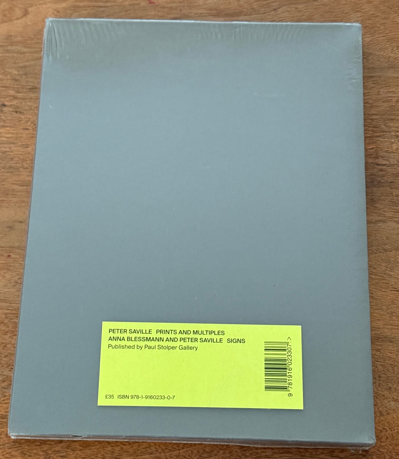 Peter Saville Prints and Multiples/Anna Blessmann Signs 2-volume set 2019 NEW Peter Saville Prints and Multiples/Anna Blessmann Signs 2-volume set 2019 NEW