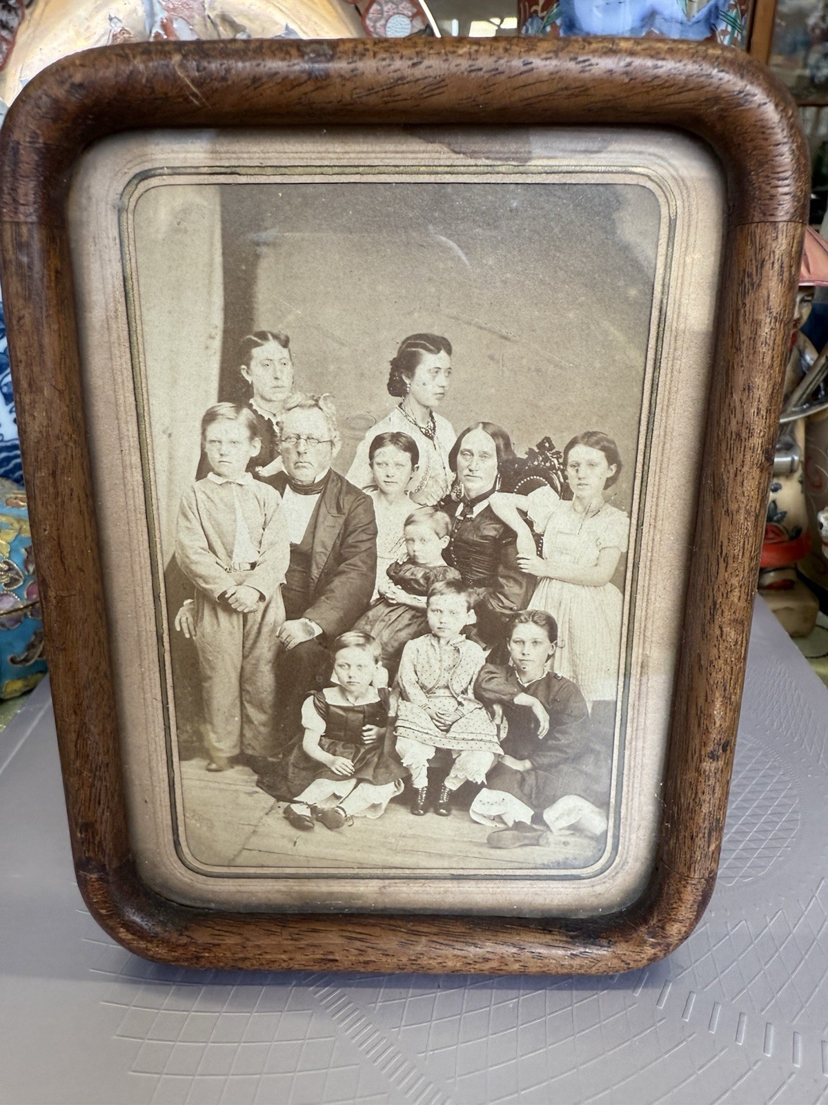 Antique Maltese Picture Photograph Family Portrait Children Jul.1894 Malta Photo Antique Maltese Picture Photograph Family Portrait Children Jul.1894 Malta Photo