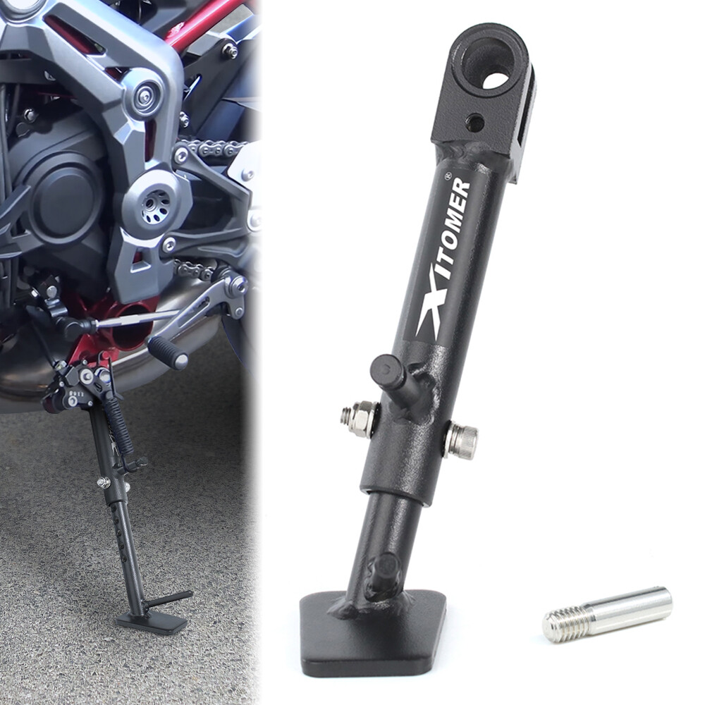 Fit For Kawasaki Z900 SE 2023-2026 Rear Adjustable Kickstand Sidestand Support Fit For Kawasaki Z900 SE 2023-2026 Rear Adjustable Kickstand Sidestand Support