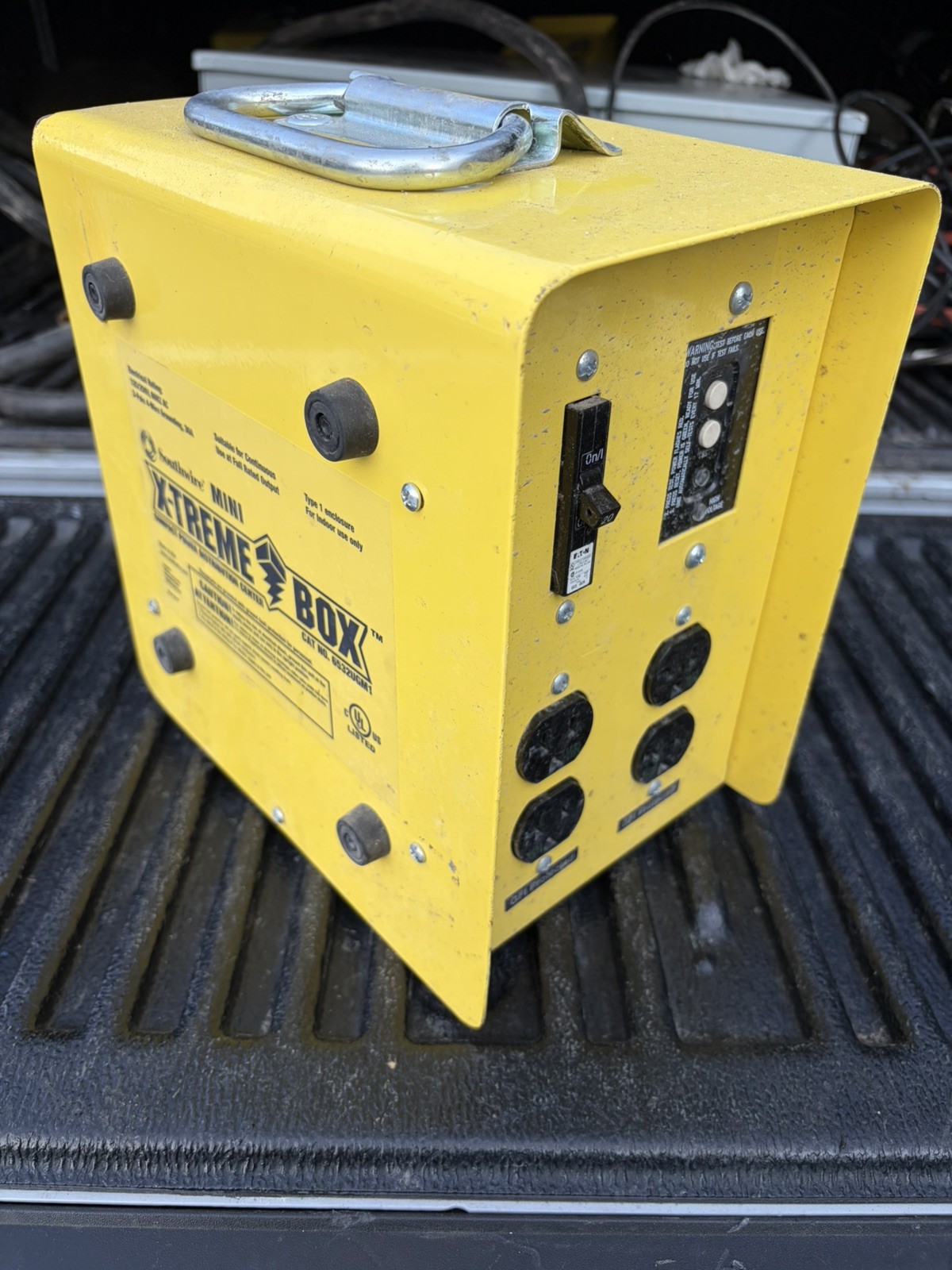 Temporary X-TREME Power Distribution Box, 6532UGM1 125/250V 30A Inlet, L14-30P Temporary X-TREME Power Distribution Box, 6532UGM1 125/250V 30A Inlet, L14-30P