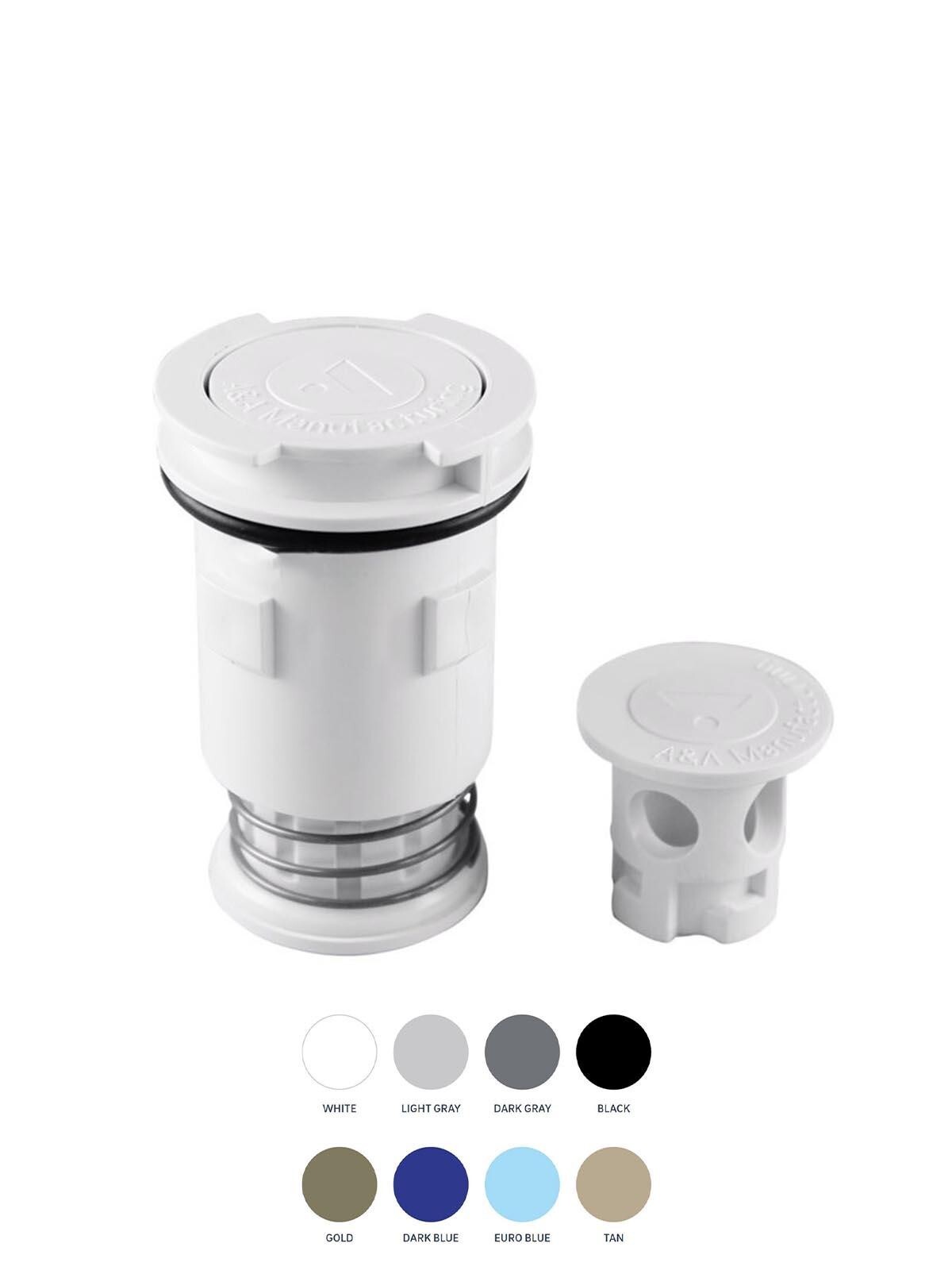Pentair 222002 G4 Series Low Flow Non-Venturi Orifice Complete Head Lt. Gray