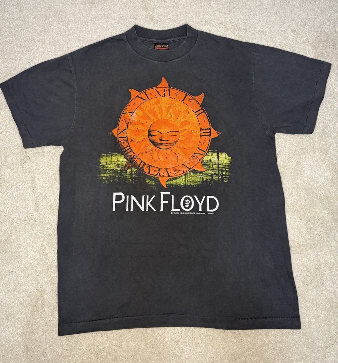 Grail Vintage Pink Floyd North American Tour 1994 Brockum Tag Men\'s Size L