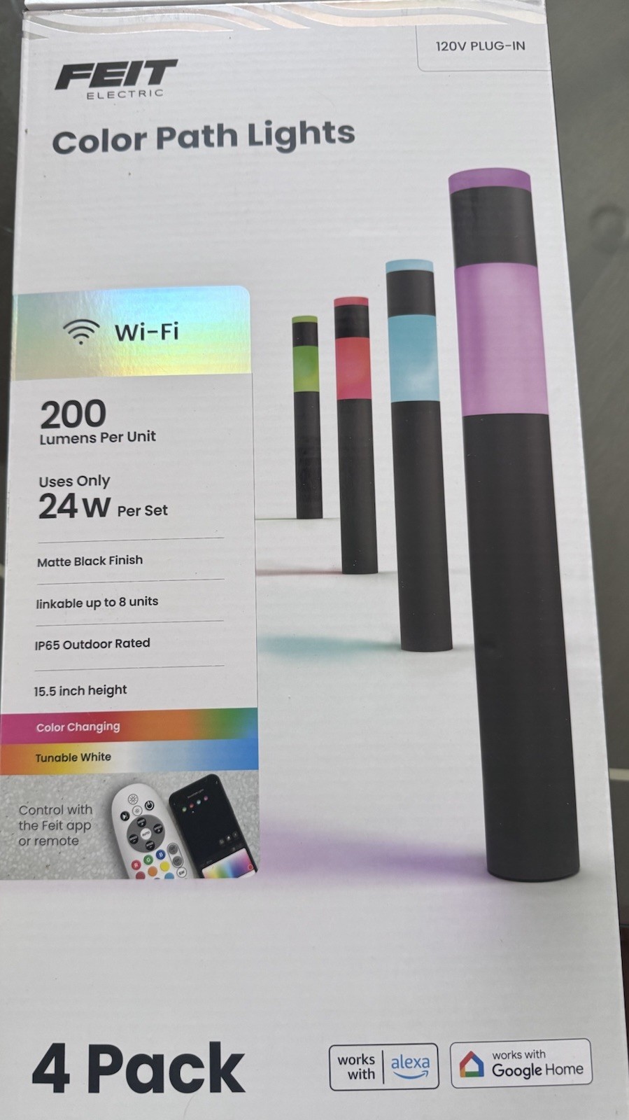 Feit Electric Smart Color Changing Path Landscape Lighting Feit Electric Smart Color Changing Path Landscape Lighting