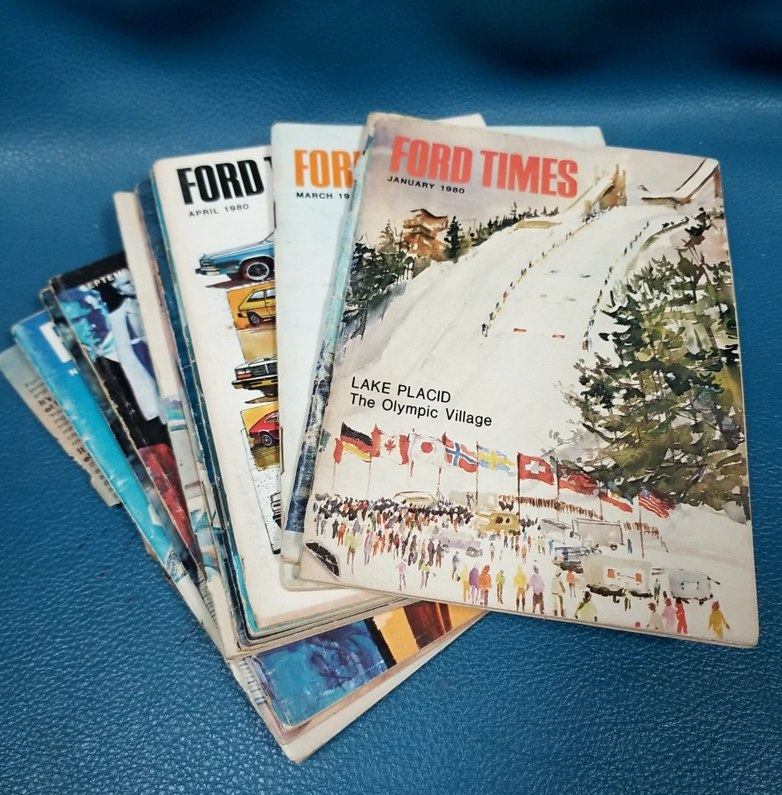 Ford Times Magazine 1980 Full year 12 Issues Digest Size Periodicals
