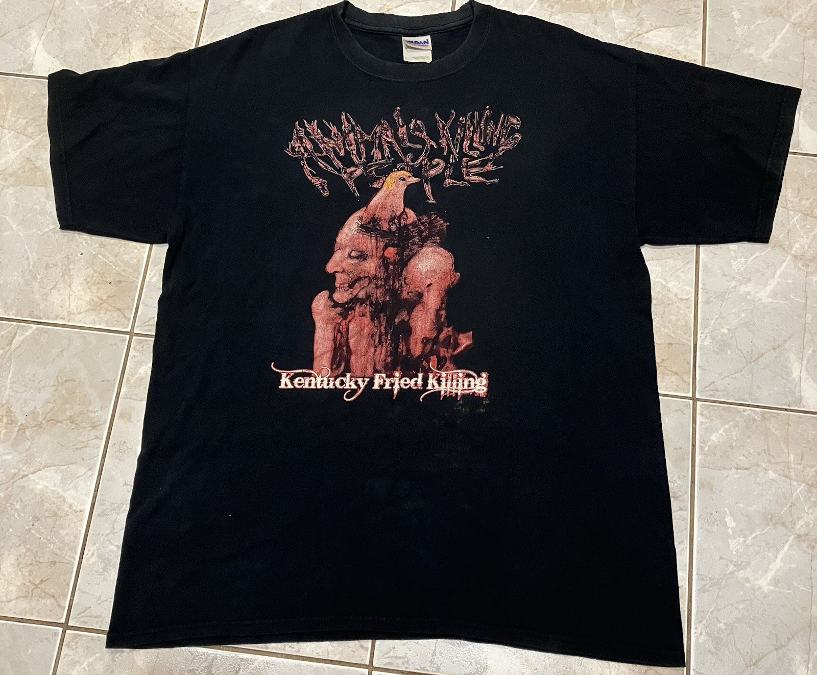 2008 Animals K*lling People “Kentucky Fried” tee Brodequin Orchidectomy Wormed 2008 Animals K*lling People “Kentucky Fried” tee Brodequin Orchidectomy Wormed