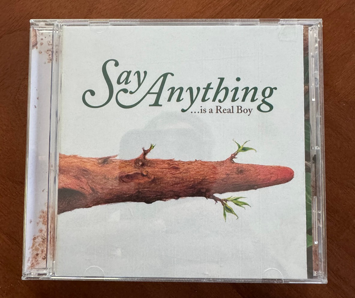 Say Anything - Is a Real Boy CD 2004 Original Run OOP - Doghouse Records Say Anything - Is a Real Boy CD 2004 Original Run OOP - Doghouse Records