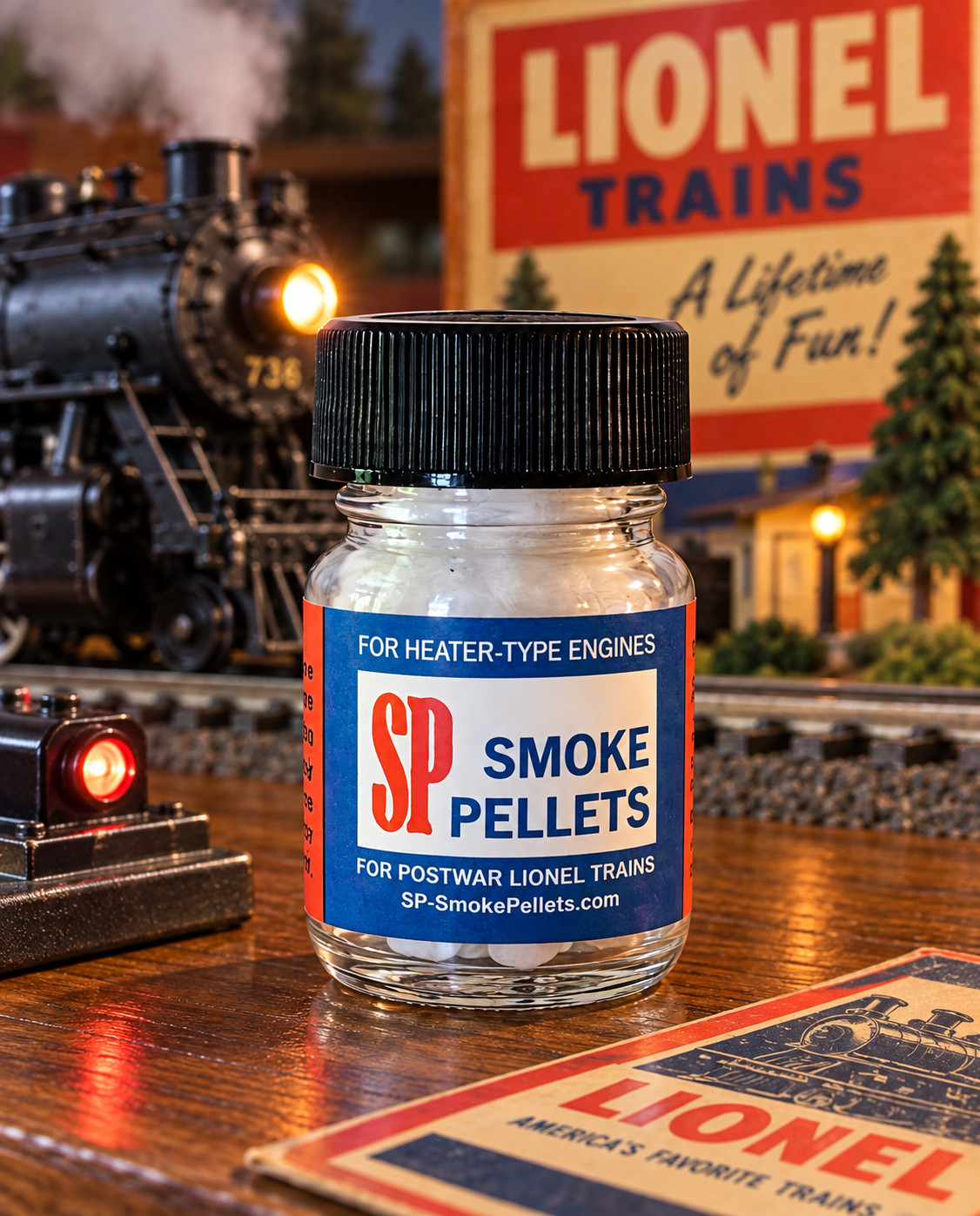 SP Smoke Pellets 50 Count Postwar Lionel Trains