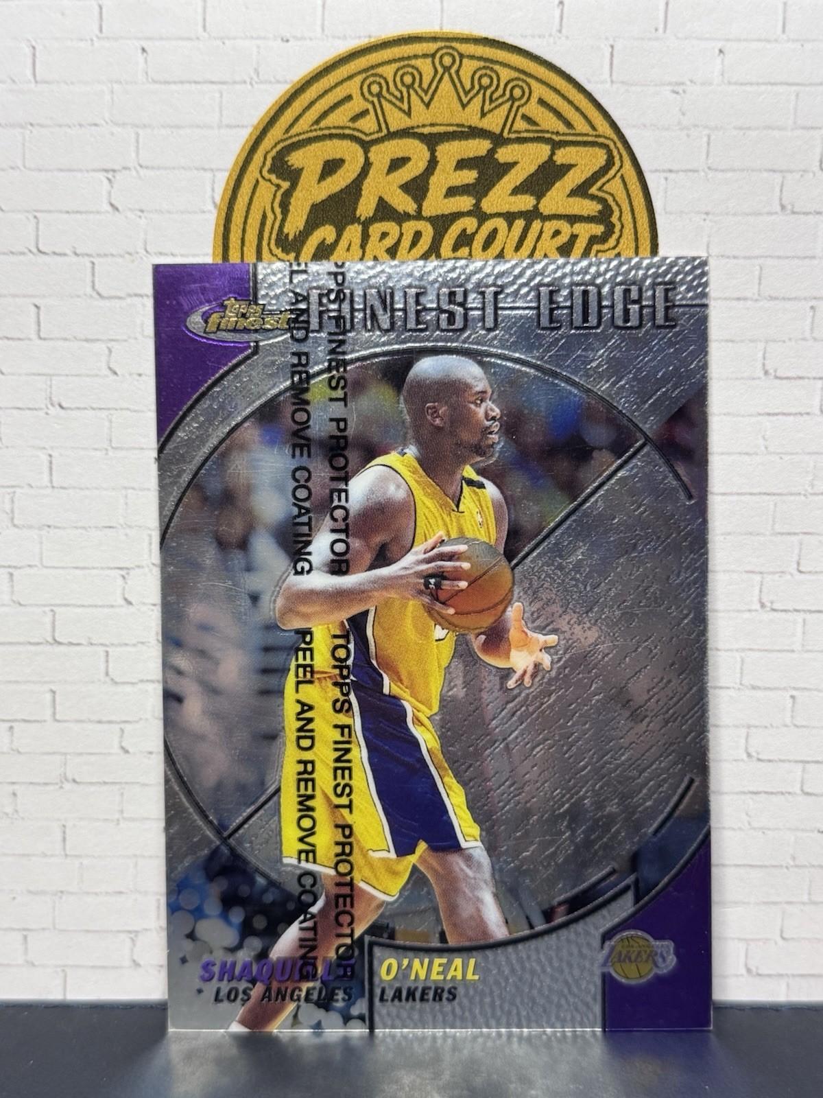 1999-00 Topps Finest - Finest Edge Shaquille O\'Neal #243