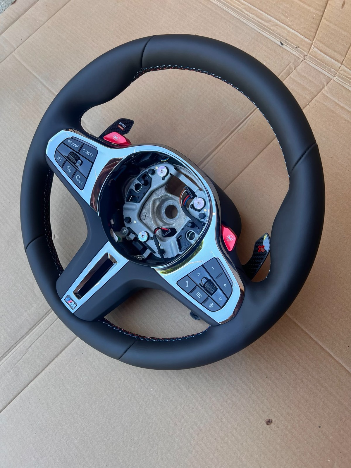 BMW X5 X6 XM M5 M8 F90 F91 F92 F93 F95 F96 G09 OEM M Steering Wheel CERAMIC