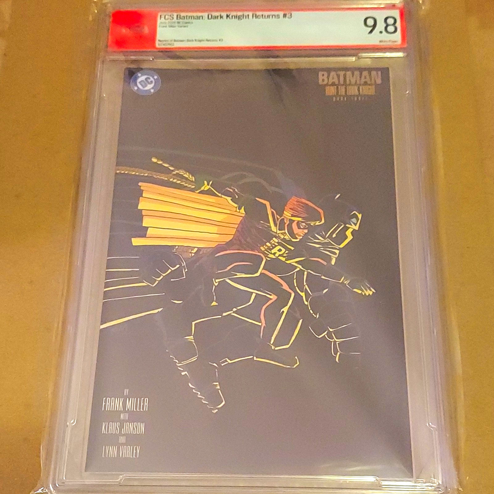 [PSA] Batman: Dark Knight Returns #3 PSA 9.8 Frank Miller Var Reprint 2026
