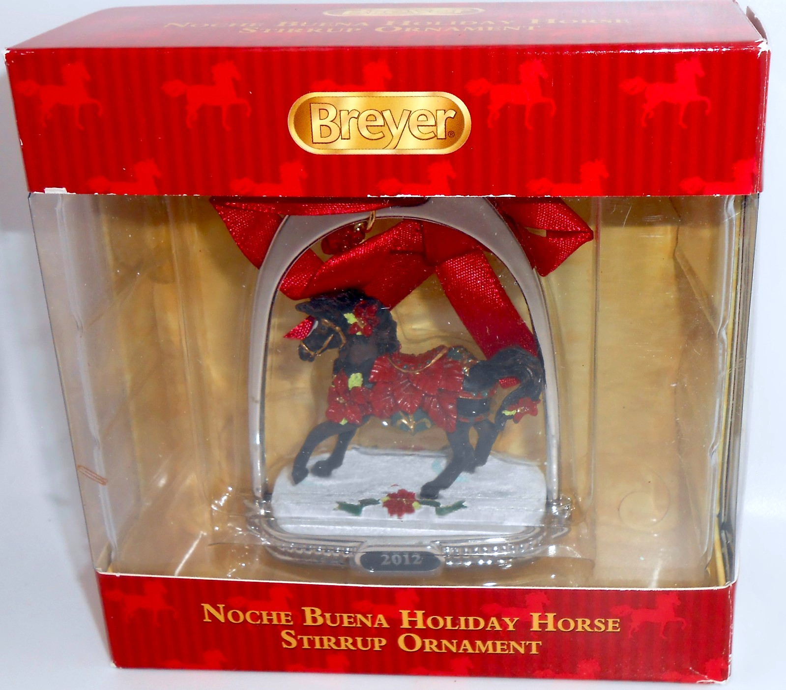 Breyer 2012 NOCHE BUENA Stirrup Holiday Horse Christmas Ornament 700312 H70
