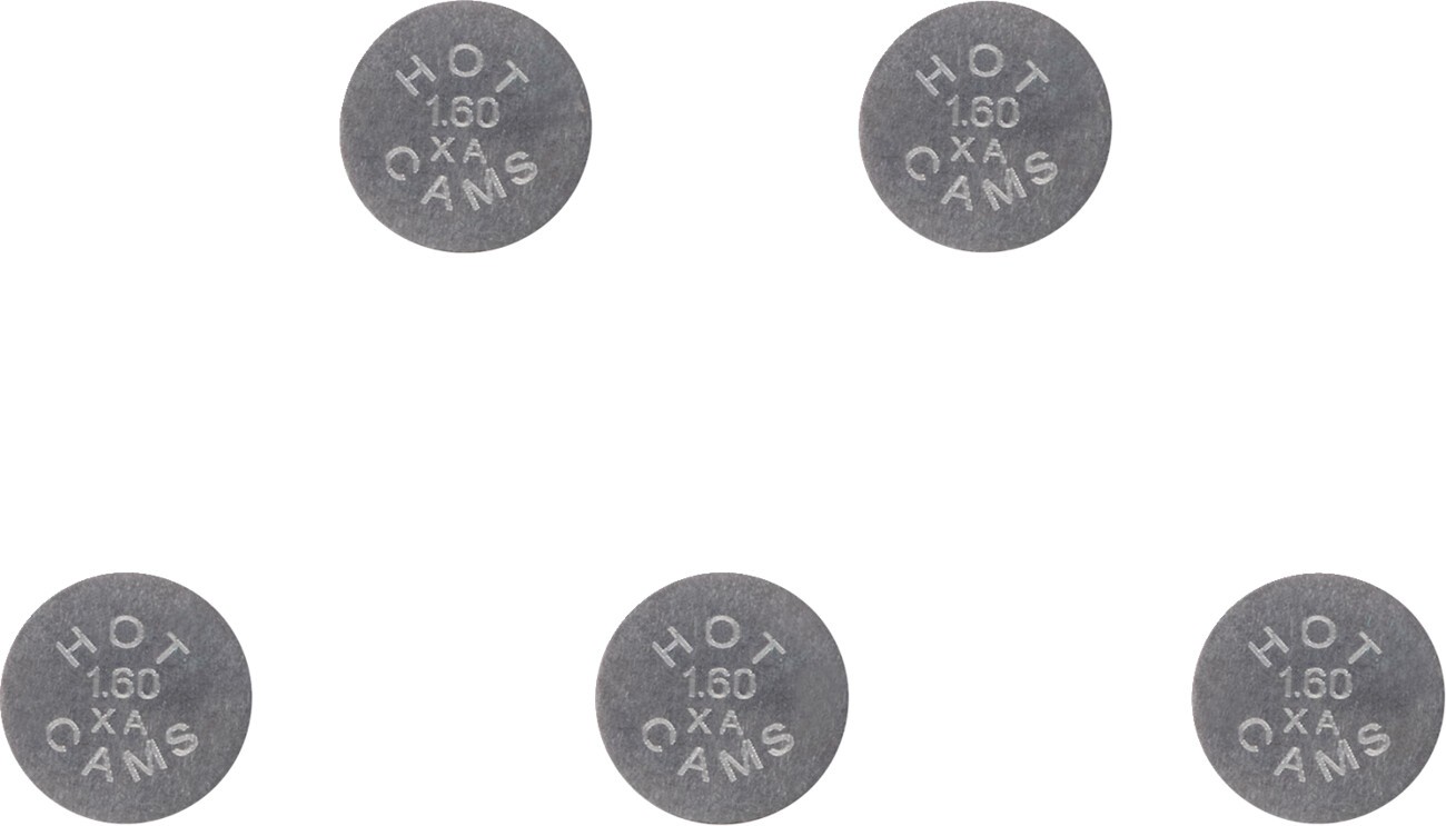 Hot Cams 7.48mm x 1.60mm Valve Shim 5-Pack 5PK748160