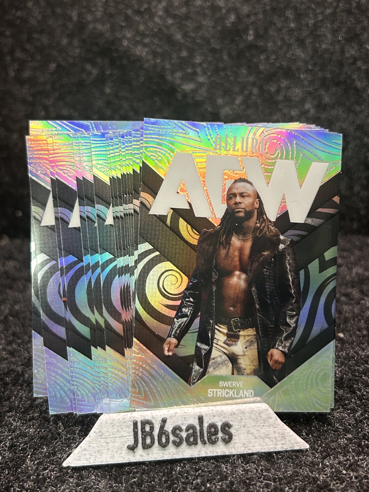 2026 Upper Deck AEW Allure Base Set 1-100 - Beautiful Cards, Complete Base Set