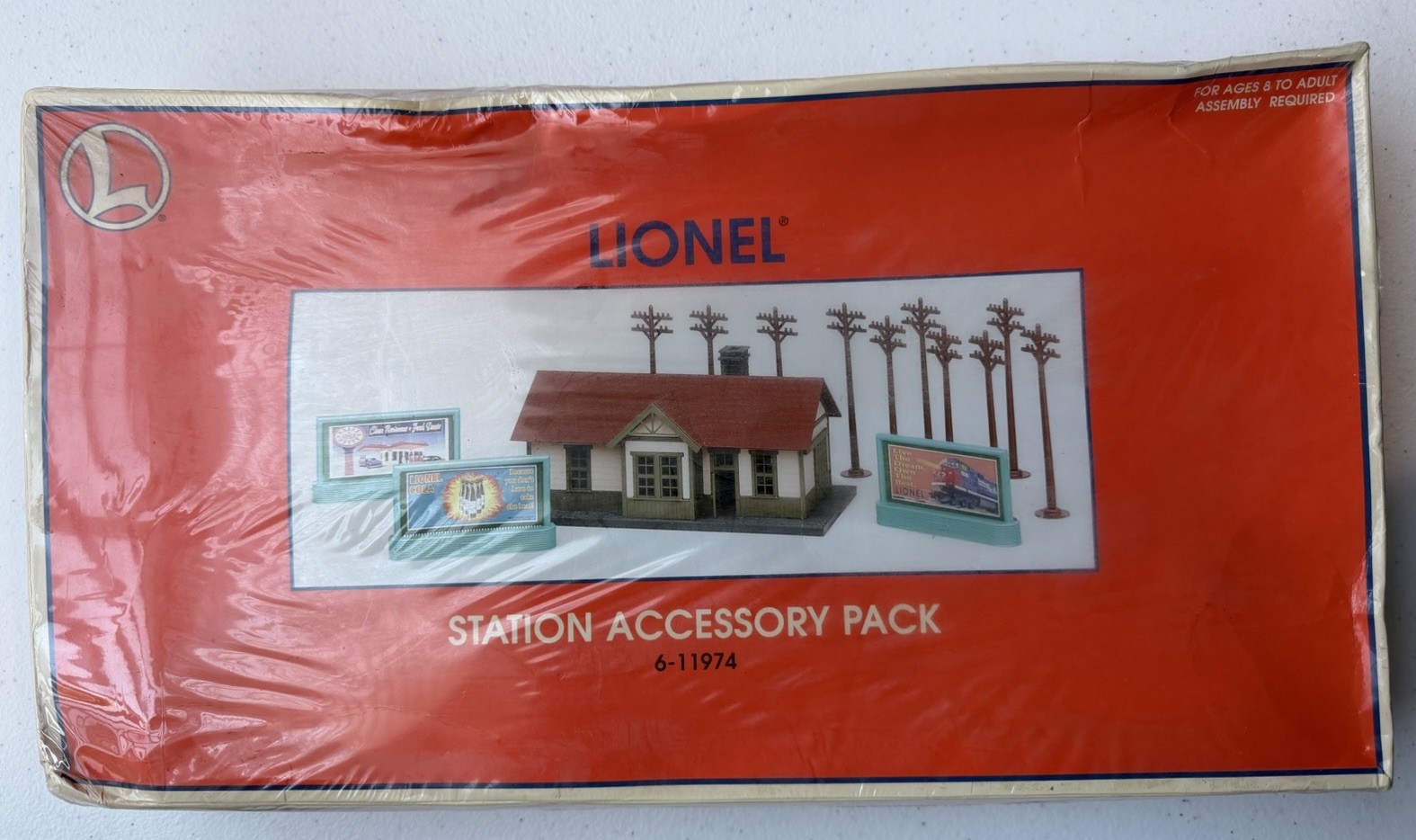 Vintage 1998 Lionel Station Accessory Pack 6-11974 NEW SEALED Vintage 1998 Lionel Station Accessory Pack 6-11974 NEW SEALED