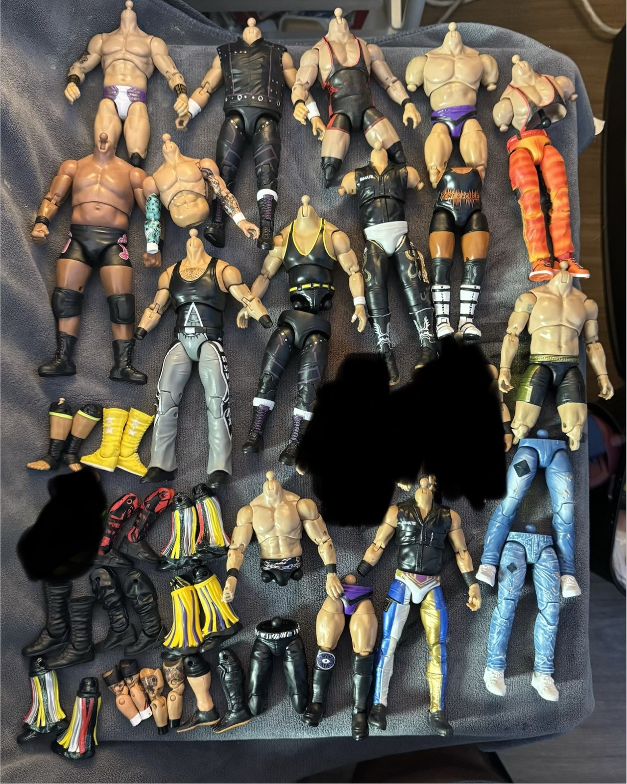 Jazwares AEW Action Figure Fodder Parts Huge Lot Unrivaled And Unmatched Jazwares AEW Action Figure Fodder Parts Huge Lot Unrivaled And Unmatched