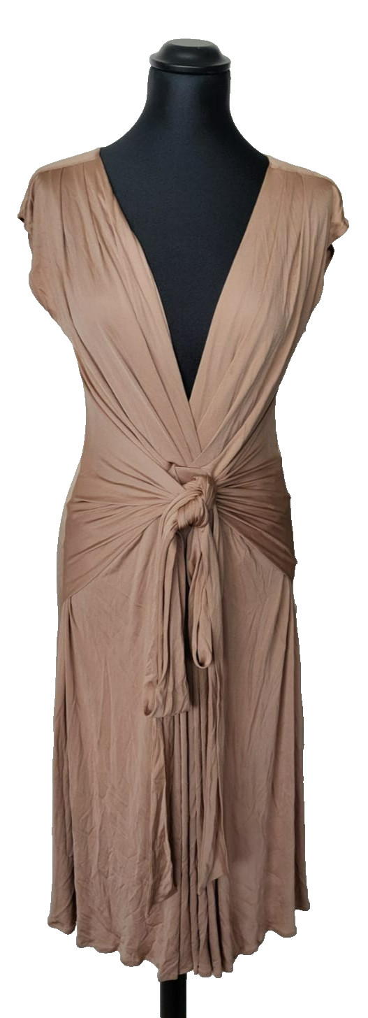 ROBERTO CAVALLI WOMEN'S DRAPED DRESS VINTAGE 2000 DRESS WOMAN JH9526