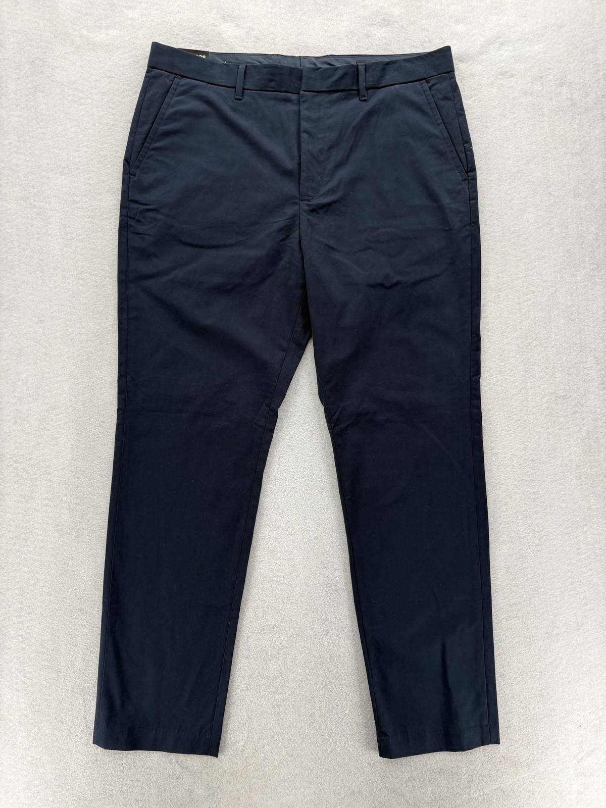 Bonobos Chino 2.0 Pants Mens 36x32 Navy Blue Slim Trouser Preppy Casual Stretch