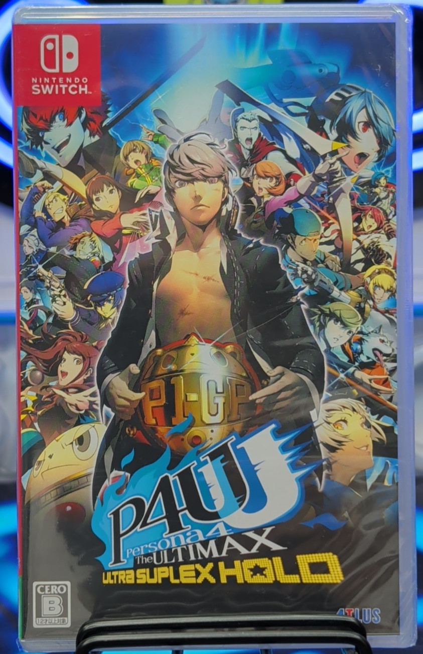 Persona 4: The Ultimax Ultra Suplex Hold Remastered (Nintendo Switch, 2022) NEW