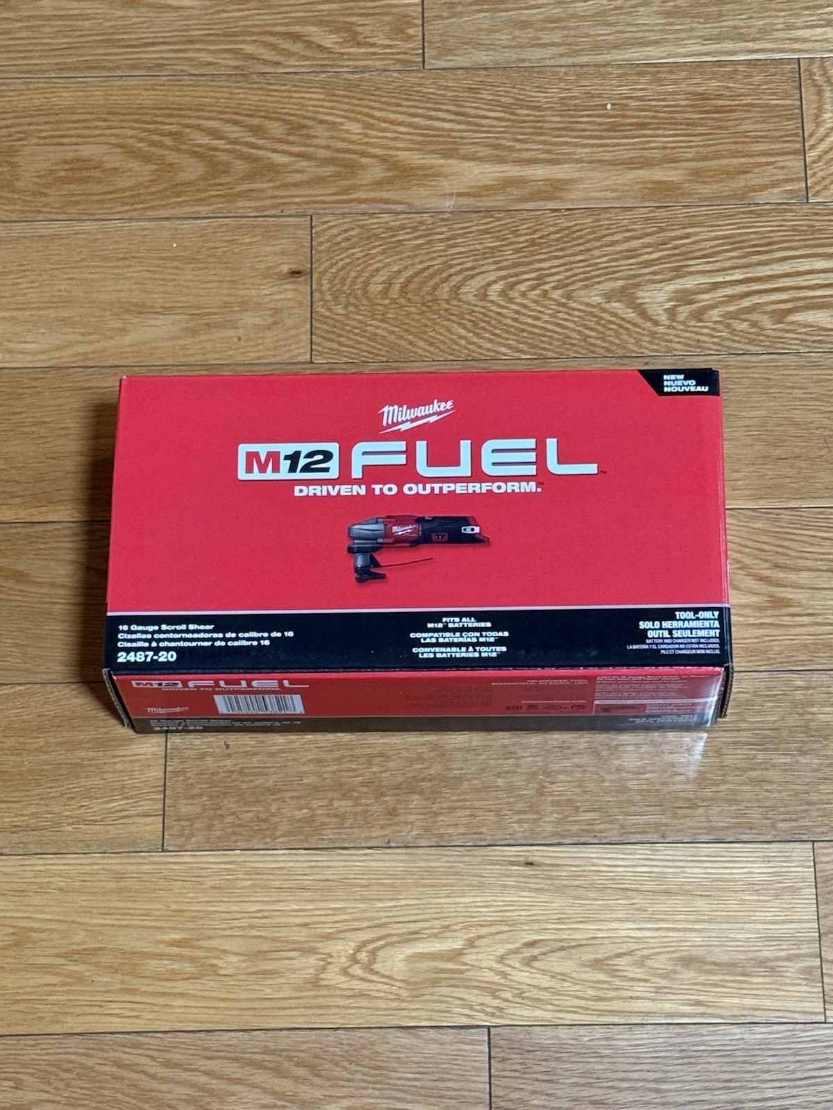 Milwaukee M12 FUEL 16 Gauge Scroll Shear 2487-20 Milwaukee M12 FUEL 16 Gauge Scroll Shear 2487-20