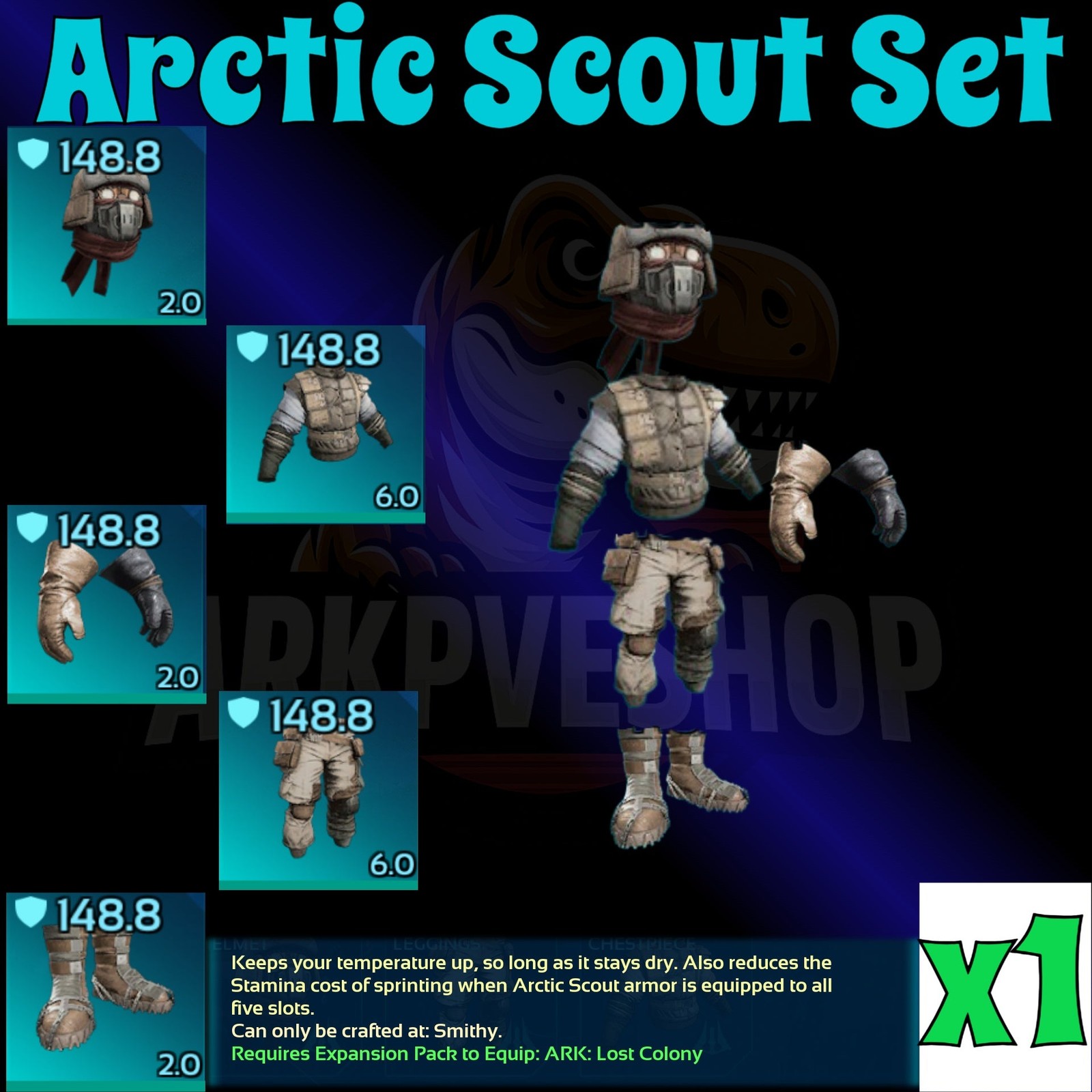 Lost Colony Items Structures Saddles ASA PVE 🦖ARK Survival Ascended