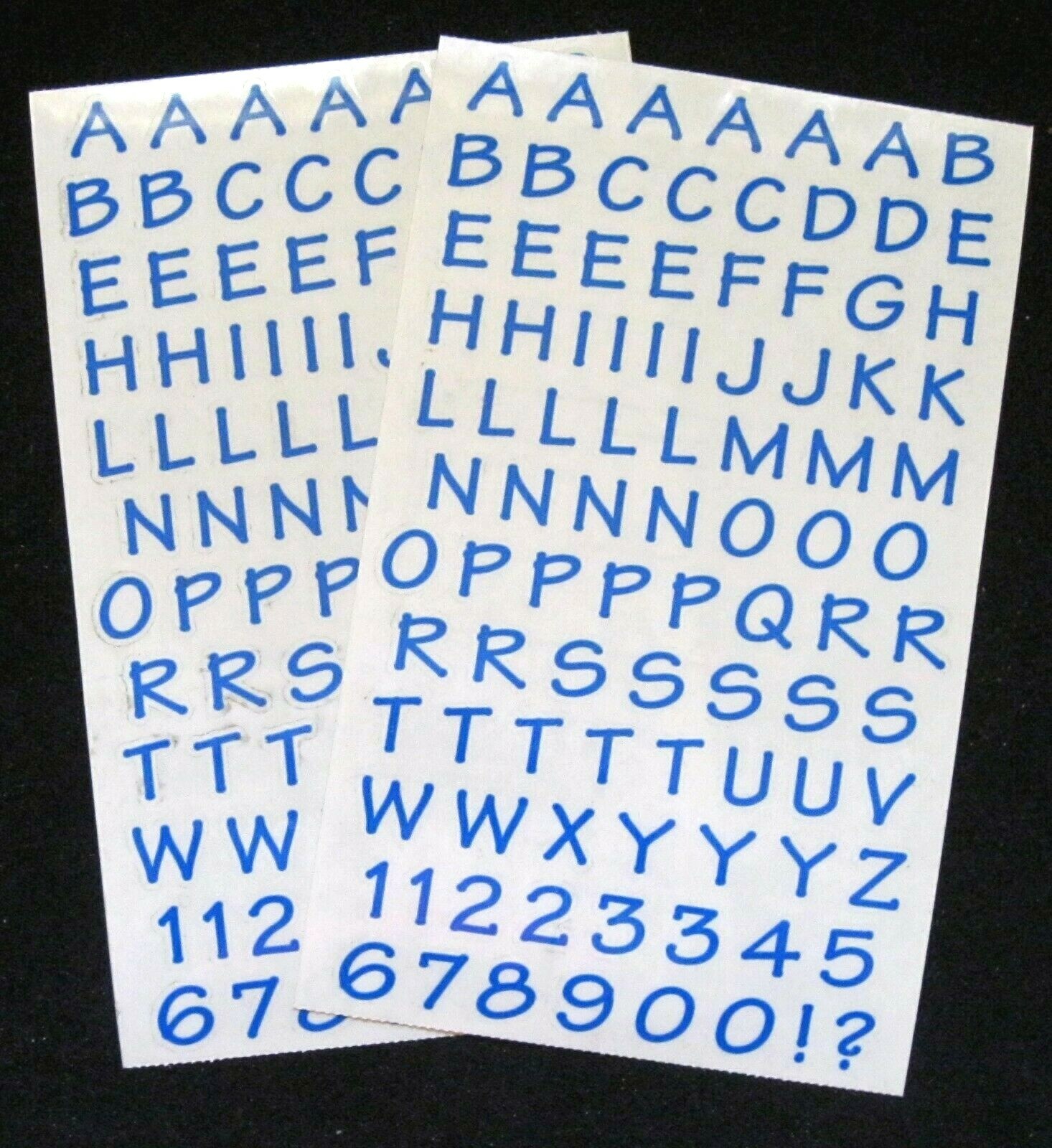 Mrs Grossman Alphabet Variety Sticker Sheets *Your Choice* See Description Mrs Grossman Alphabet Variety Sticker Sheets *Your Choice* See Description