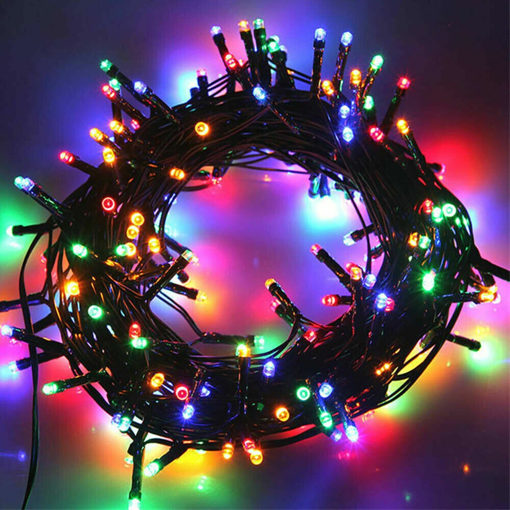 100-200 LED Solar String Lights Outdoor Garden Party Xmas Fairy Wedding Lamp 100-200 LED Solar String Lights Outdoor Garden Party Xmas Fairy Wedding Lamp