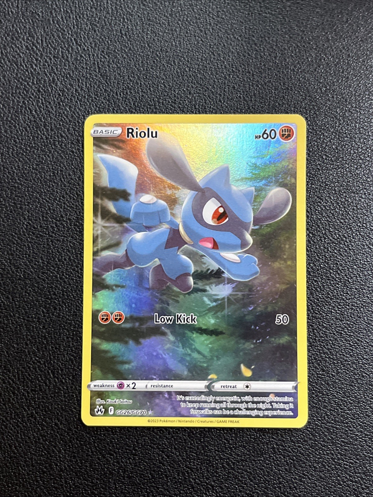 The Pokemon Company Pokemon TCG Riolu GG26/GG70 Holo NM