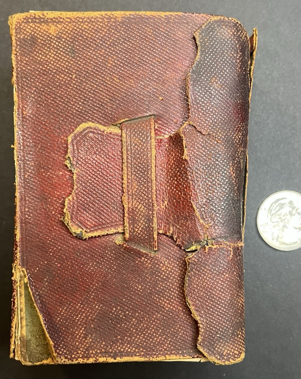 Antique 1847 Pocket Bible Jesper Harding Leather Bound Rare Edition Illustrated Antique 1847 Pocket Bible Jesper Harding Leather Bound Rare Edition Illustrated